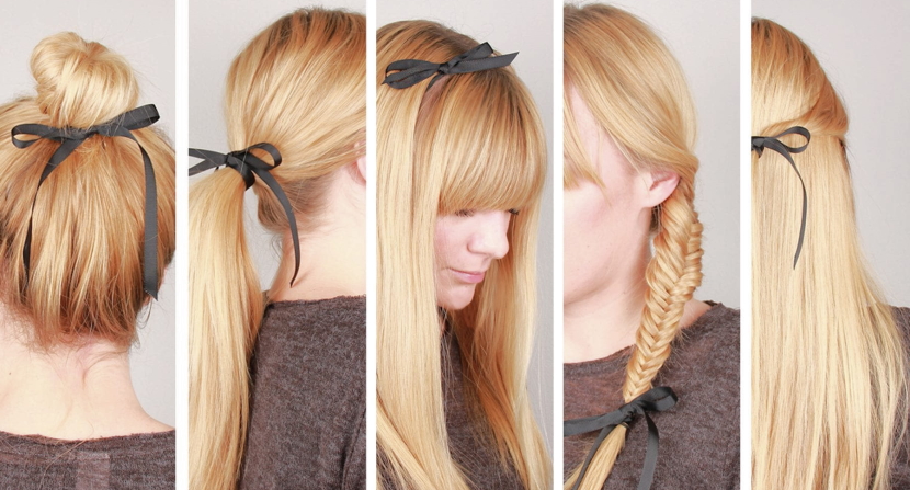 Ribbon Hairstyles You'll Want to Try • Herff Christiansen